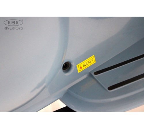Детский электроскутер VESPA (M888MM) синий