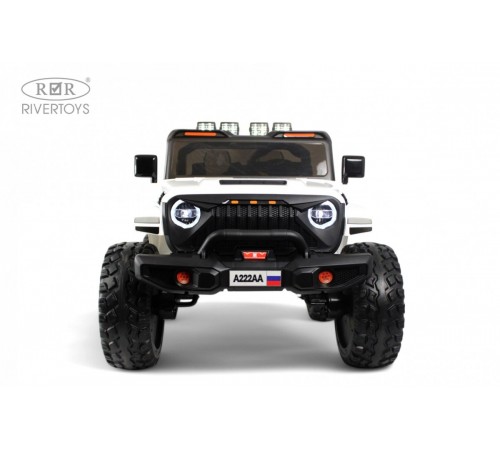 Детский электромобиль Jeep A222AA белый Детский электромобиль Jeep A222AA белый