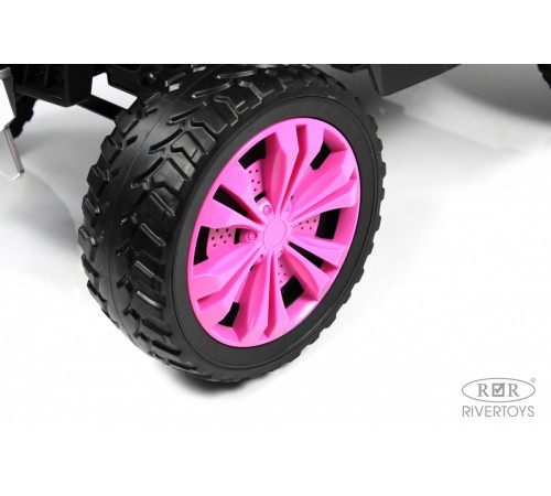 Детский электромобиль F888FF 4WD розовый