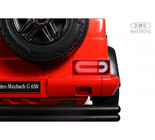 Детский электромобиль Mercedes-Maybach G650 Landaulet (M999MM) красный Детский электромобиль Mercedes-Maybach G650 Landaulet (M999MM) красный