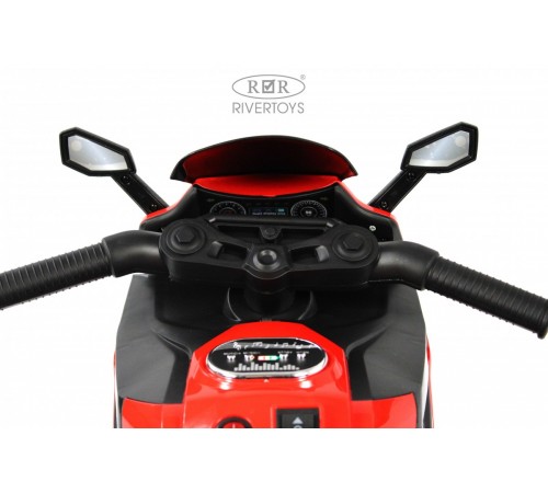 Детский электротрицикл K002PX красный