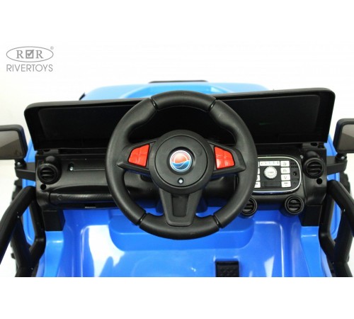Детский электромобиль T222TT 4WD синий