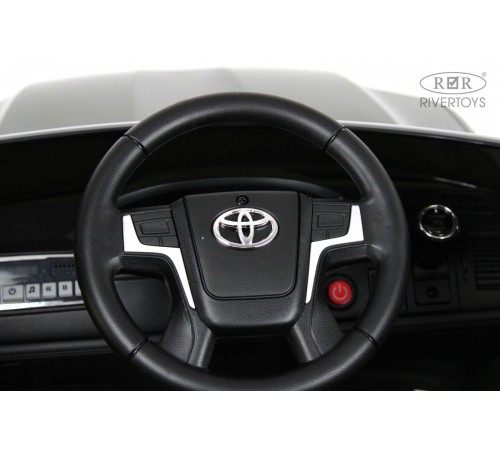 Детский электромобиль Toyota Land Cruiser 200 (JJ2022) зеленый глянец