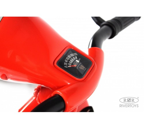 Детский электроскутер VESPA (M888MM) красный