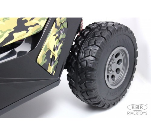 Детский электромобиль Buggy A707АА зеленый камуфляж Детский электромобиль Buggy A707АА зеленый камуфляж