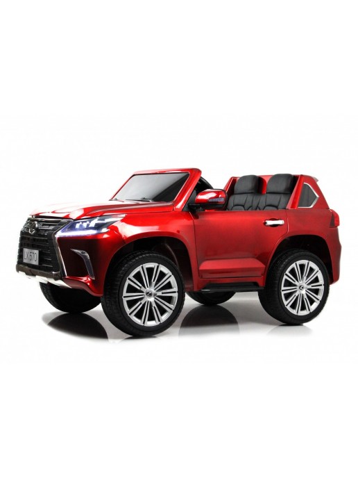Детский электромобиль Lexus LX570 (Y555YY) красный глянец