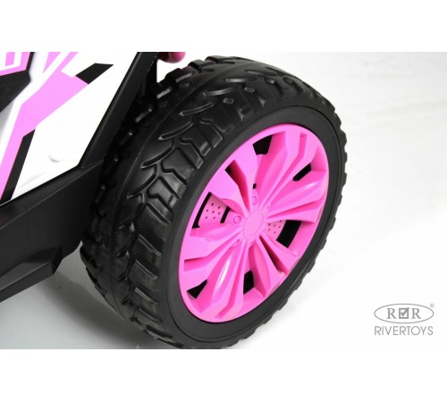 Детский электромобиль F888FF 4WD розовый