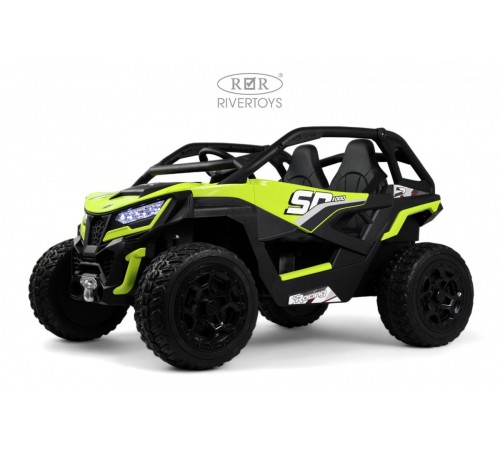 Детский электромобиль C555CC зеленый Детский электромобиль C555CC зеленый