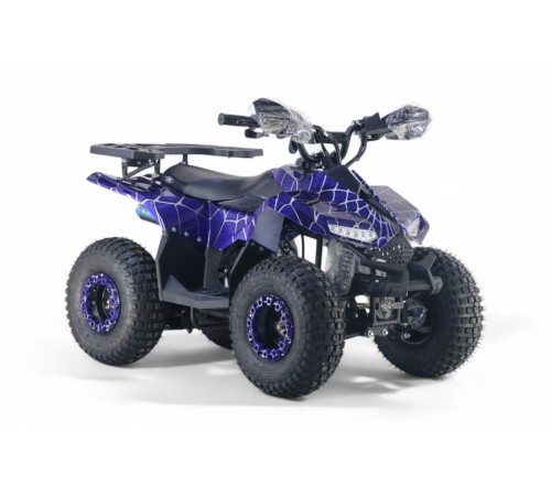 Детский квадроцикл LEON 49CC синий спайдер Детский квадроцикл LEON 49CC синий спайдер