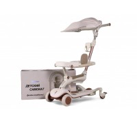Детский cамокат-беговел HB-111-A белый