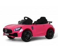 Детский электромобиль Mercedes-Benz AMG GT X777XX розовый глянец