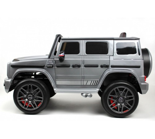 Детский электромобиль Mercedes-Benz G63 (K999KK) серый глянец