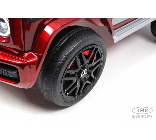 Детский электромобиль Mercedes-Benz G63 (K999KK) вишневый глянец