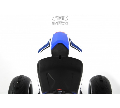 Детский электромотоцикл K222AM синий Детский электромотоцикл K222AM синий