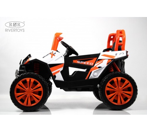 Детский электромобиль F888FF 4WD оранжевый