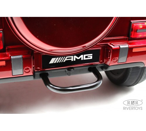 Детский электромобиль Mercedes-Benz G63 4WD (K999KK) вишневый глянец