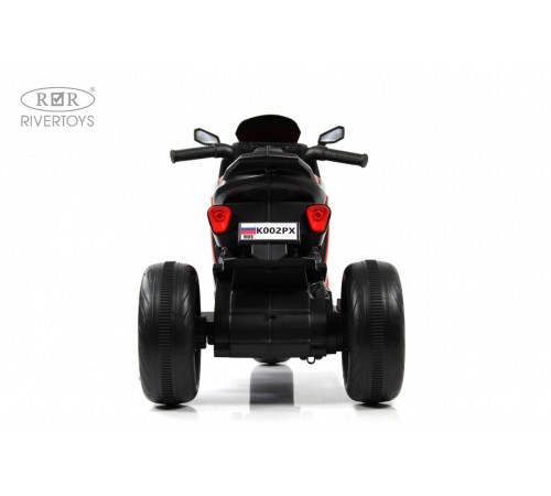 Детский электротрицикл K002PX красный