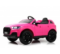 Детский электромобиль AUDI Q7 (HL678) розовый