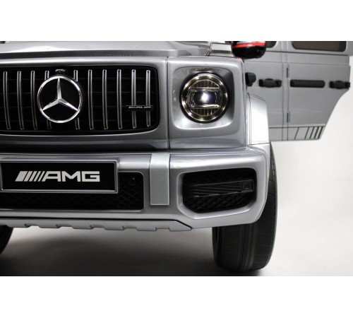 Детский электромобиль Mercedes-Benz G63 (K999KK) серый глянец