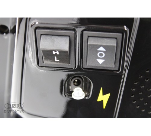 Детский электромотоцикл Z555ZZ черный