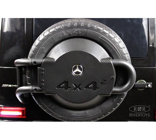Детский электромобиль Mercedes Benz G63 Y777YY черный глянец Детский электромобиль Mercedes Benz G63 Y777YY черный глянец