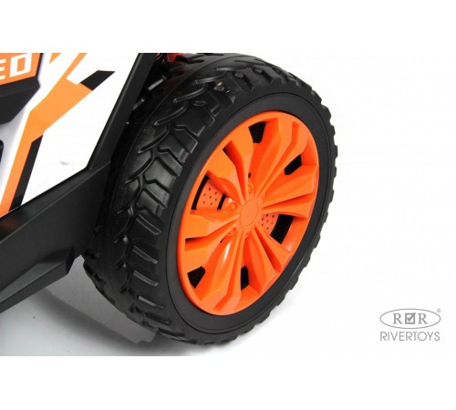 Детский электромобиль F888FF-A 4WD оранжевый