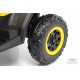 Детский электроквадроцикл T001TT 4WD желтый