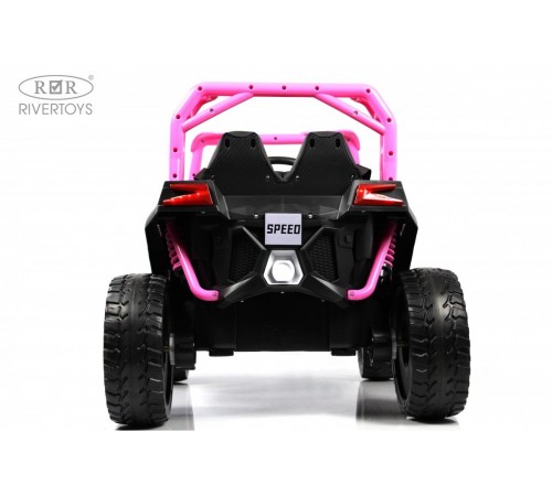 Детский электромобиль F888FF 4WD розовый