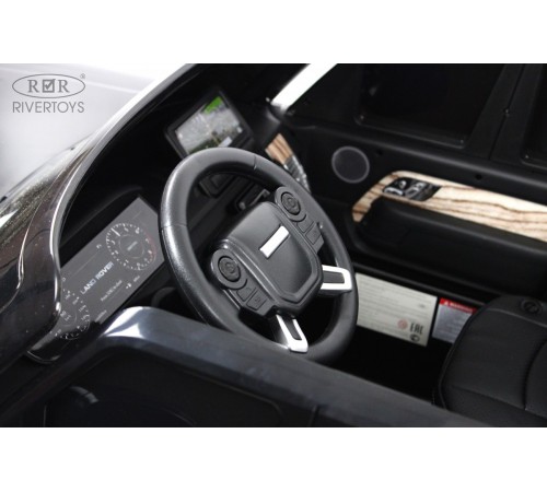 Детский электромобиль Range Rover HSE 4WD (Y222YY) черный глянец Детский электромобиль Range Rover HSE 4WD (Y222YY) черный глянец