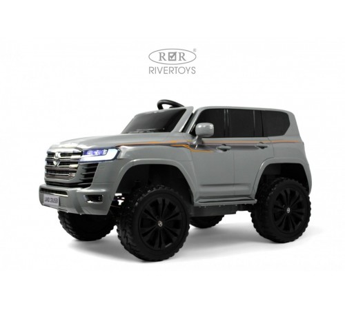 Детский электромобиль Toyota Land Cruiser 300 L999LL серый