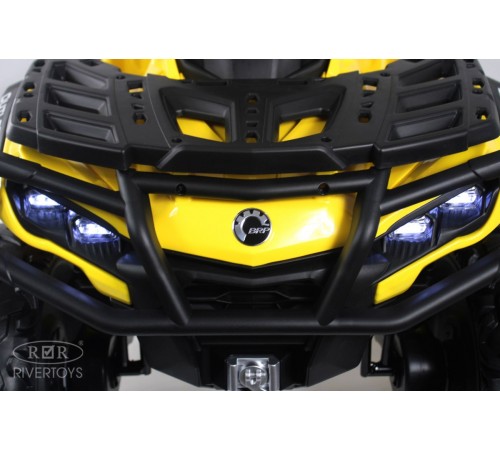 Детский электроквадроцикл BRP Can-Am Outlander (Y888YY) желтый Детский электроквадроцикл BRP Can-Am Outlander (Y888YY) желтый