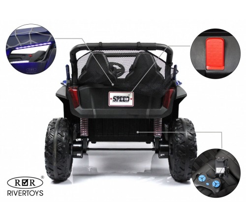 Детский электромобиль T777TT 4WD синий Spider Детский электромобиль T777TT 4WD синий Spider