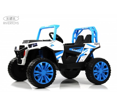 Детский электромобиль F888FF-A 4WD синий Детский электромобиль F888FF-A 4WD синий