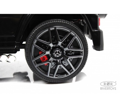Детский электромобиль Mercedes-Benz G63 (O111OO) черный глянец Детский электромобиль Mercedes-Benz G63 (O111OO) черный глянец