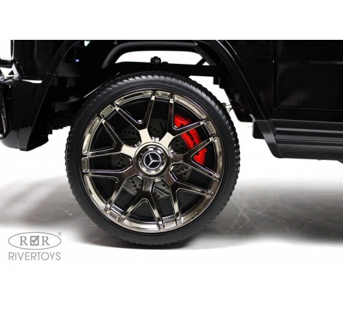 Детский электромобиль AMG G63 4WD (S307) черный глянец Детский электромобиль AMG G63 4WD (S307) черный глянец