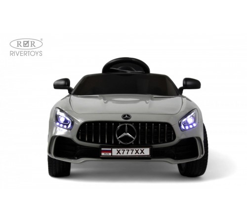 Детский электромобиль Mercedes-Benz AMG GT X777XX серый