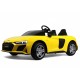 Детский электромобиль AUDI R8 (M333MM) желтый