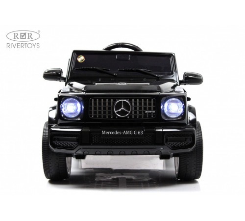 Детский электромобиль Mercedes-Benz G63 (O111OO) черный глянец Детский электромобиль Mercedes-Benz G63 (O111OO) черный глянец