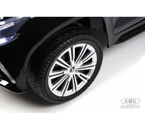 Детский электромобиль Lexus LX570 (Y555YY) черный глянец Детский электромобиль Lexus LX570 (Y555YY) черный глянец