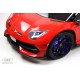 Детский электромобиль Lamborghini Aventador SVJ (A111MP) красный