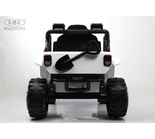 Детский электромобиль T222TT 4WD белый
