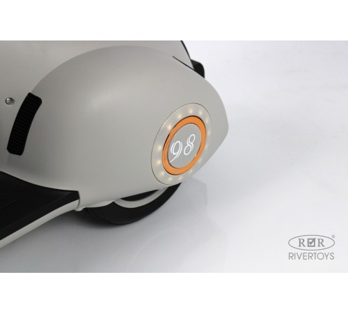 Детский электроскутер K444PX серый