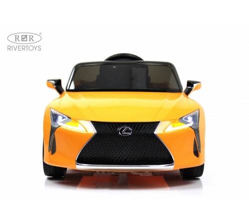 Детский электромобиль Lexus LC 500 (JE1618) желтый