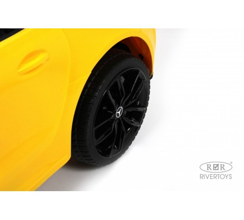 Детский электромобиль Mercedes-Benz AMG GT X777XX желтый Детский электромобиль Mercedes-Benz AMG GT X777XX желтый