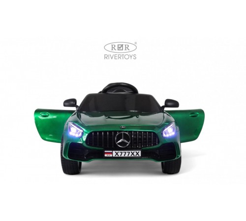 Детский электромобиль Mercedes-Benz AMG GT X777XX зеленый глянец Детский электромобиль Mercedes-Benz AMG GT X777XX зеленый глянец