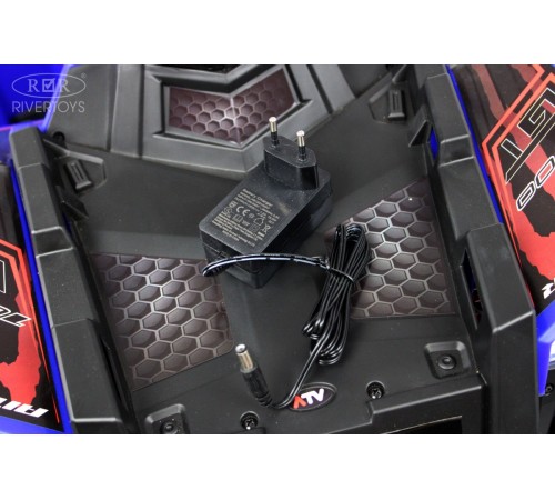 Детский электроквадроцикл A333AA 4WD синий