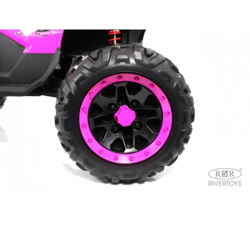 Детский электромобиль Z888VO розовый