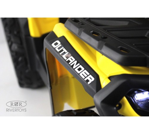 Детский электроквадроцикл BRP Can-Am Outlander (Y888YY) желтый Детский электроквадроцикл BRP Can-Am Outlander (Y888YY) желтый