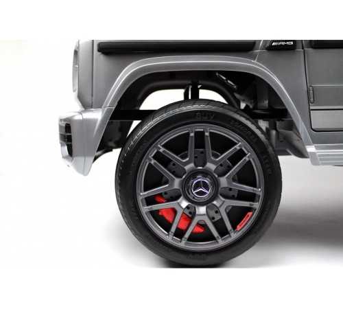 Детский электромобиль Mercedes-Benz G63 4WD (K999KK) серый глянец