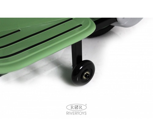 Детский электроскутер VESPA (M888MM) зеленый